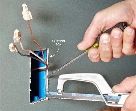 how to remove a electrical box for an outlet|how to disconnect a receptacle.